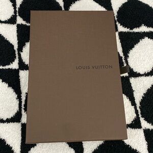 Louis Vuitton brown medium size drawer box